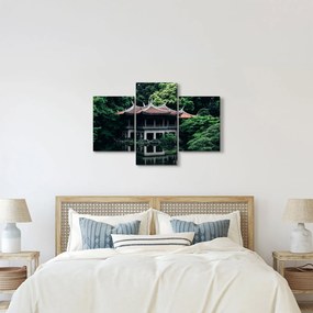 Tablou cu grădina japoneză națională (90x60 cm)