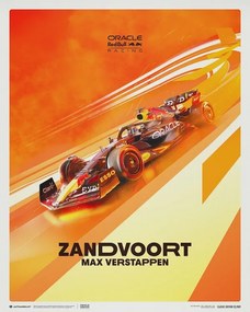 Imprimare de artă Oracle Red Bull Racing - Max Verstappen - Dutch Grand Prix - 2022
