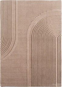 Covor tip traversă bej lavabil 80x250 cm Pompei 1612 – Ayyildiz Carpets