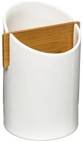 Suport ustensile 5five, ceramica, alb, 12x17 cm
