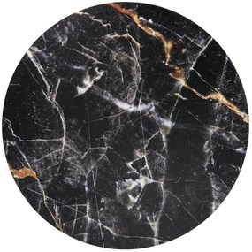 Masa de cafea Harissa G – marmura neagra/gold