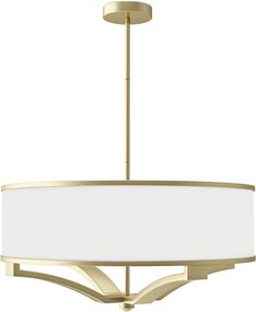 Open Design OR84818 - Lustra cu tijă GERDO 4xE27/12W/230V alamă/alb