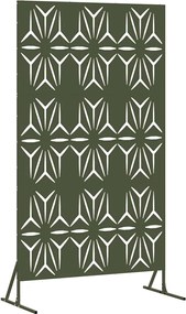 vidaXL Ecran de intimitate Oliv 100 x 50 x 180 cm Oțel