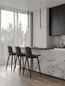 Pendul, Lustra liniara LED CCT BRILLIA negru perla