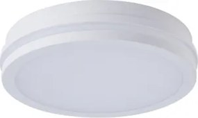 Brilagi - Lampă LED de exterior BENE cu senzor, 24 W, 230 V, Ø 26 cm, alb, IP54