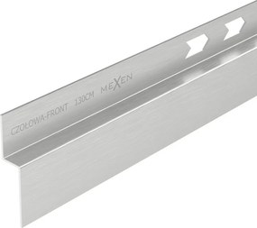 Mexen Line-B placă frontală pentru duș de 130 cm, inox - 181003130U