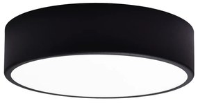 Plafonieră pentru baie CLARE 2xE27/24W/230V d. 30 cm negru IP54 Brilagi