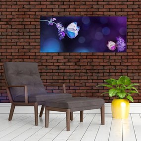 Tablou - Flutute în lavandă (120x50 cm)