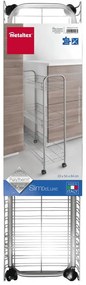 Suport mobil cu rafturi Metaltex Ascona Slim De Luxe, înălțime 84 cm