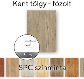 Pardoseală laminată Leziter Kent Oak Vinyl SPC Mostră/Bucată