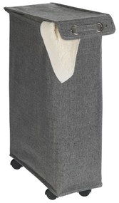 Coş de rufe Wenko Corno, 44,4 l, gri închis