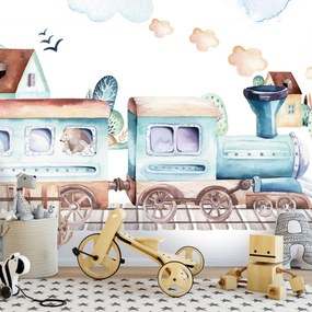Fototapet - Excursie cu tren (152,5x104 cm)