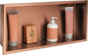 RAFT BAIE INCASTRAT PERETE 30x60 brush copper
