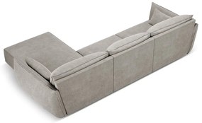 Colțar gri deschis (pe partea dreaptă) Vanda – Mazzini Sofas