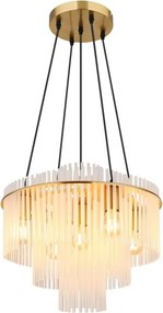 Lustra moderna suspendata GORLEY satin