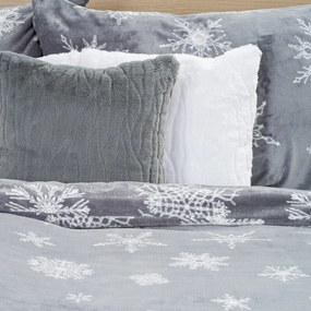Lenjerie de pat din microflanel 4Home Silent Snowfall, 160 x 200 cm, 70 x 80 cm