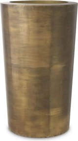 Ghiveci, Vas decorativ din otel inoxidabil Maddox alama vintage