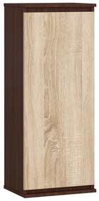 Dulap suspendat Wren II (wenge + Stejar sonoma). 1069967