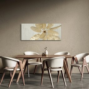 Tablou cu pene da găscă (120x50 cm)