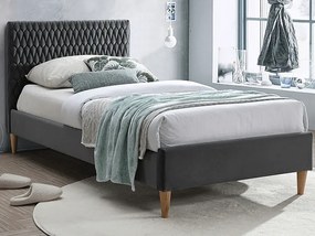 Pat tapitat Azarro Velvet 90x200 culori