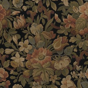 Fototapet, Vintage Flora, Ebony, Rebel Walls