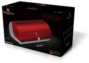 Cutie depozitare paine Burgundy Metallic Collection Berlinger Haus BH 1345