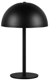 Veioză negru-mat LED cu abajur din metal (înălțime 21 cm) Munoz – Trio