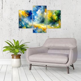Tablou - Zi însorită abstractă (90x60 cm)