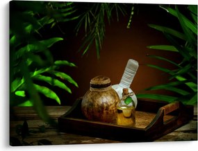 Tablou cu obiectele spa (70x50 cm)