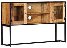 Comoda TV, 120 x 30 x 75 cm, lemn masiv reciclat