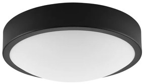 Plafonieră JONAS 1xE27/60W/230V d. 26 cm neagră