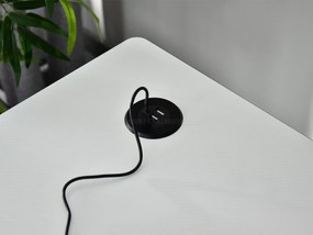 Masă PC Matts 160 (alb + negru). 1109782