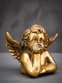 Decoratiune de masa, ingeras decorativ, din rasina, Angel