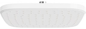 Mexen D-33 pară de tip ploaie 23x23 cm, Albă/Crom - 79733-02
