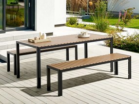 Set mobilier de grădină Narza (lemn deschis). 1081641