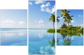Tablou - Insula tropicală (90x60 cm)