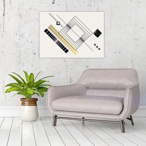 Tablou - Forme geometrice N⁰6 (70x50 cm)