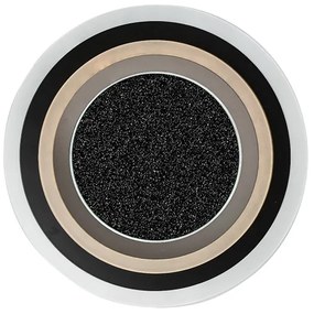 Rabalux 71316 - Plafonieră LED TANELI, dimabilă, 56W/230V, 3000/4000/6000K, neagră + telecomandă