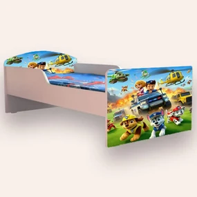 PAW PATROL ( Patrula Catelusilor) Varianta 3 Mic 2-8 ani Simplu Cu saltea