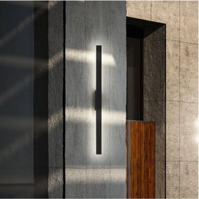 Ideal Lux - Aplică LED de exterior LINEA, 23W/230V, CRI 90, 144 cm, IP54, negru
