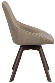 Scaune de dining bej 2 buc. Alison – Rowico