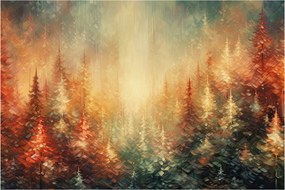 Tablou - Pictura de păduri (90x60 cm)