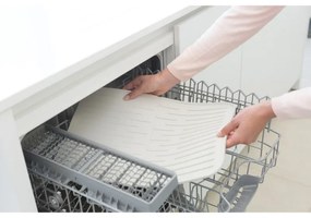 Pad silicon pentru chiuveta Brabantia SinkSide 1000207, 43.5x32.5 cm, Pliabil, Gri deschis