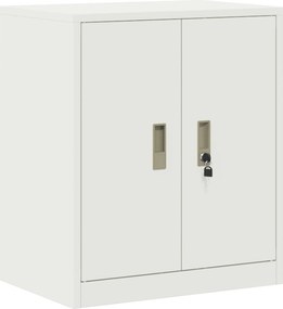 vidaXL Dulap de depozitare Alb 60 x 40 x 70 cm Oțel