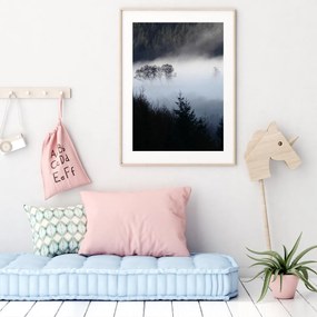 Poster - Păduea în ceață (A4)