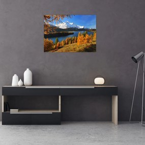 Tablou - Toamna în Alpi (70x50 cm)