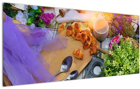 Tablou - picnic de vară (120x50 cm), în 40 de alte dimensiuni noi