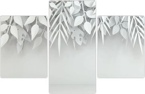 Tablou - Frunze de plasitic (90x60 cm)