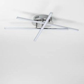 Plafonieră LED 3 x 3W, 230V, crom lucios