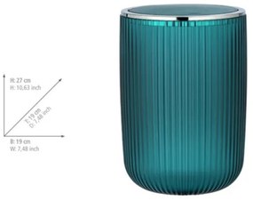 WENKO 24483100 - Coș AGROPOLI 19x27 cm turcoaz